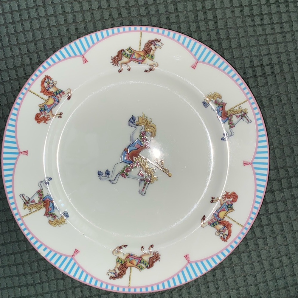 Tiffany & Co. Carousel plate vintage